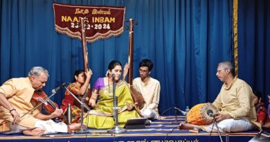 Carnatic vocalist Amritha Murali added a distinct style to her renditions